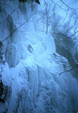 snowy climb