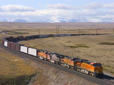 Railfanning in Montana, September 2007