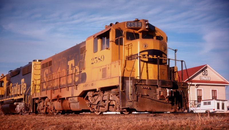 ATSF CF7#2589