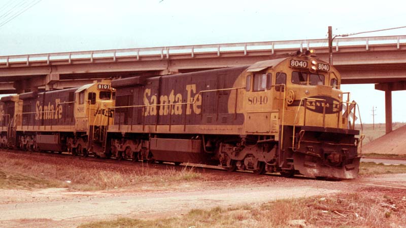 ATSF C30-7 #8040