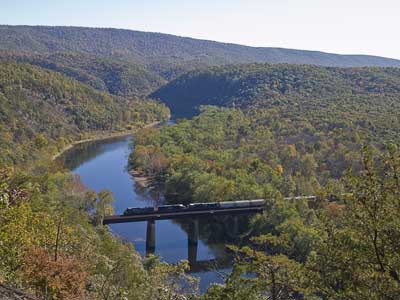 Kessler bridge from Tunnel Hill