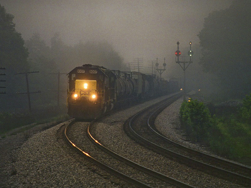 CSX train #375