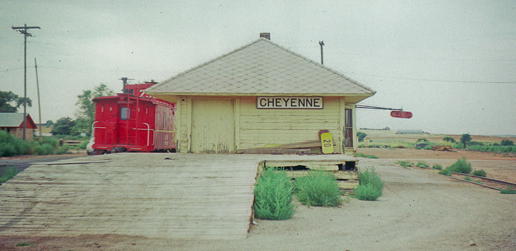 Cheyenne station side view